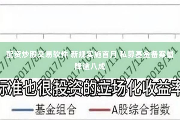 配资炒股交易软件 新规实施首月 私募基金备案量降逾八成